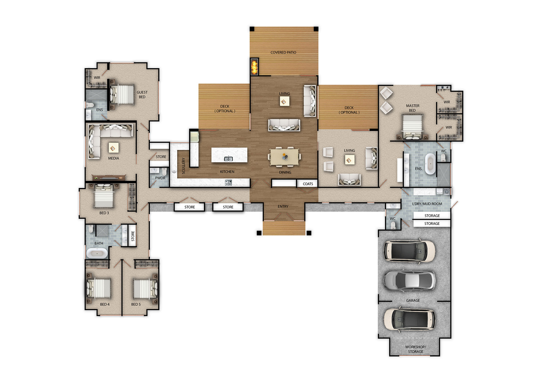 The Remarkables Floor Plan