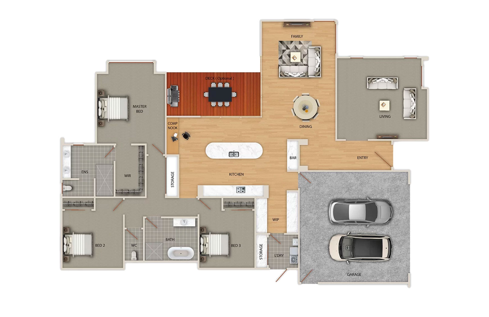 Hallmark Series Cardrona House Floor Plan Hallmark Homes Christchurch NZ