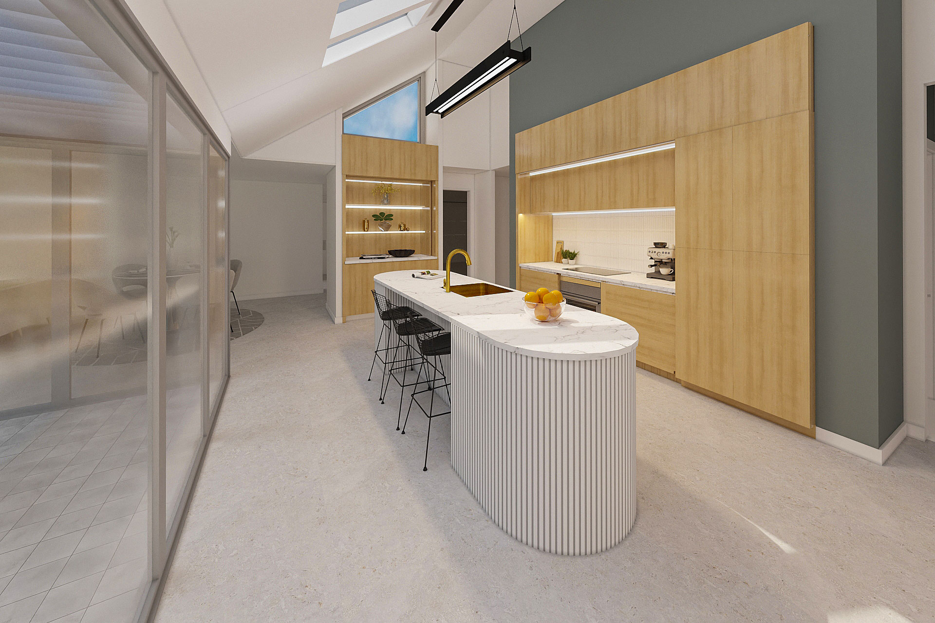 Hallmark Series Cardrona House Floor Plan Kitchen Hallmark Homes Christchurch NZ