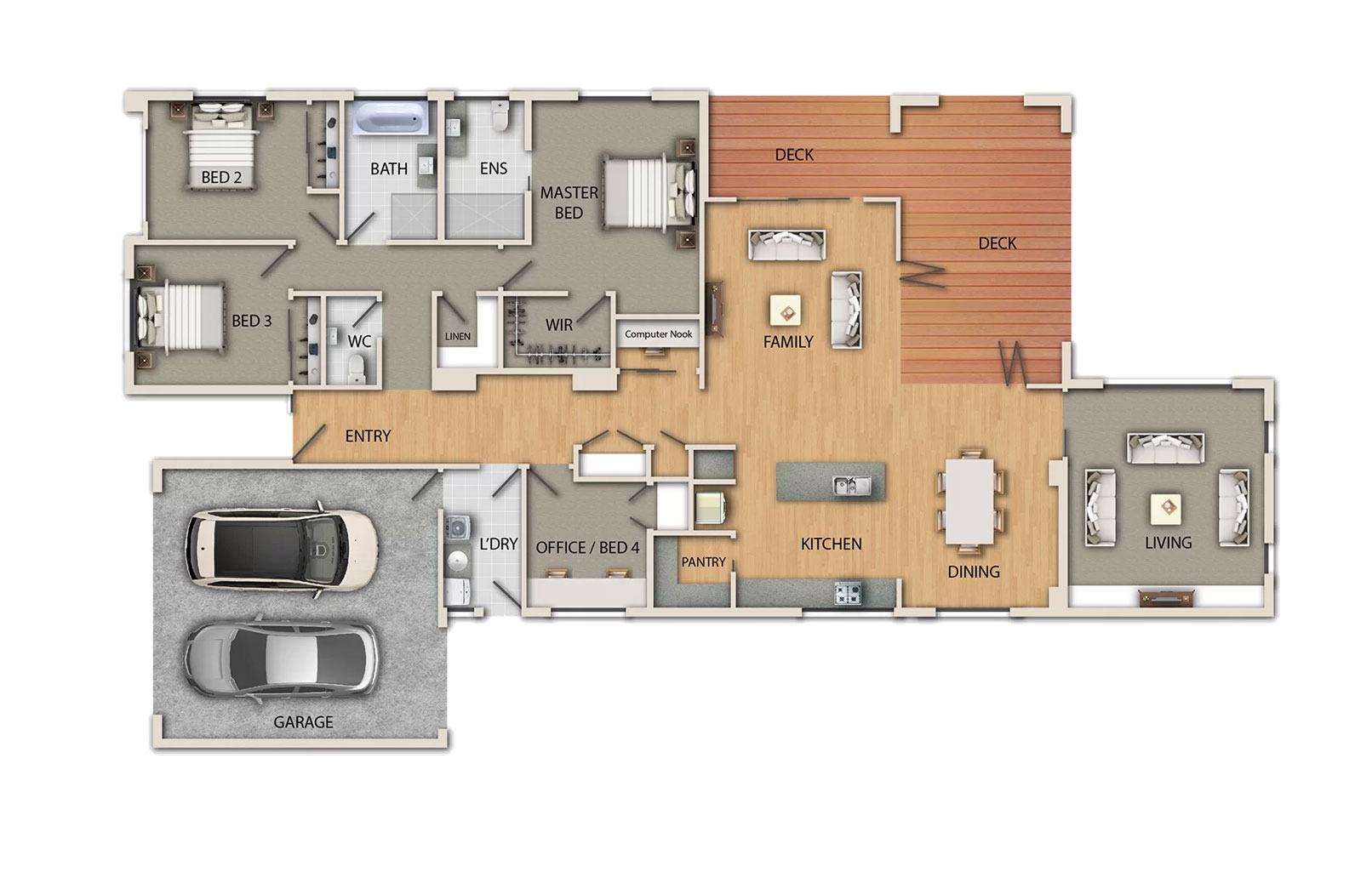The Hallmark Series Lochy House Floor Plan - View Right Here!