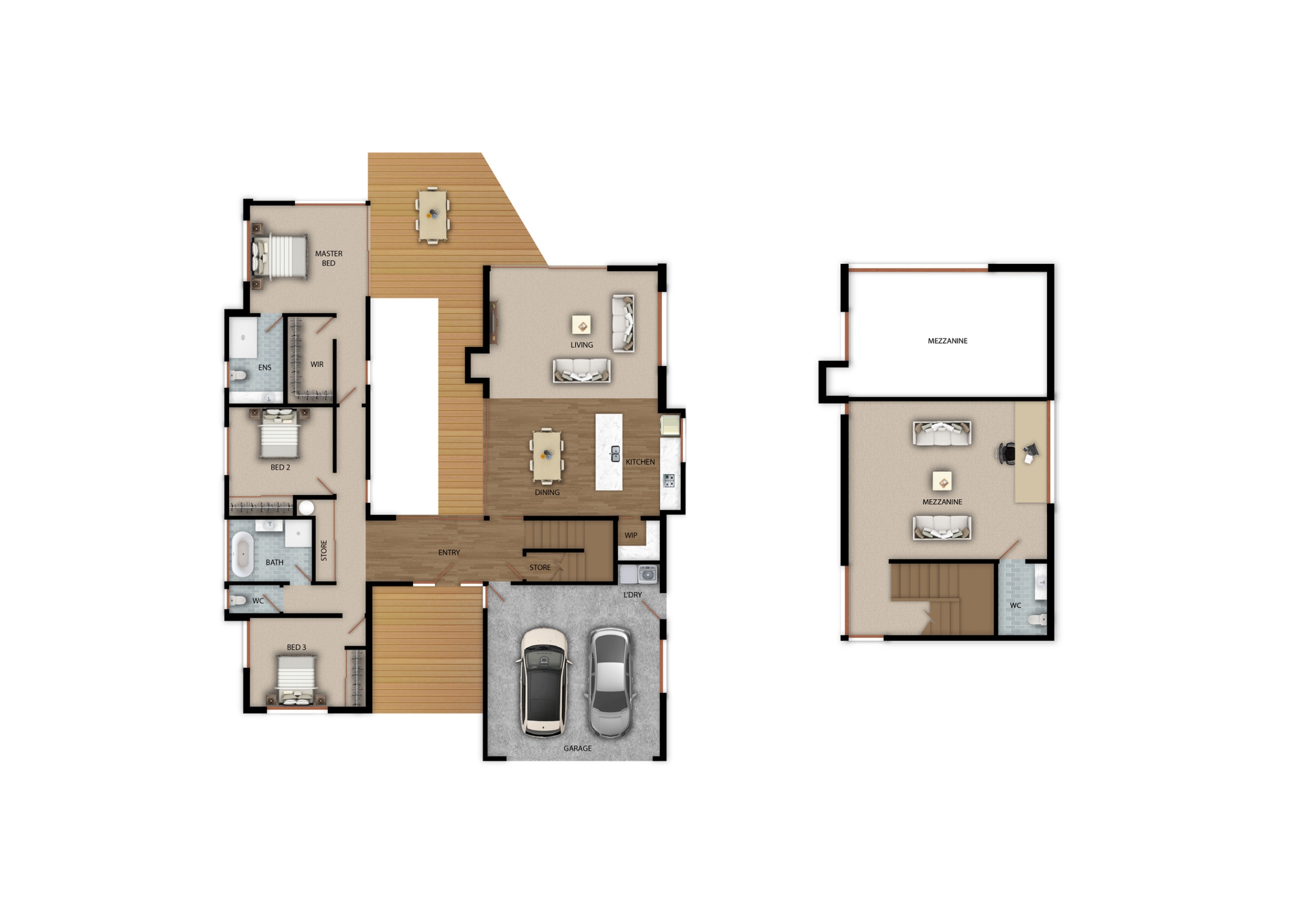 Hallmark Homes Prestige Series Cheviot House Floor Plan Design Christchurch NZ.