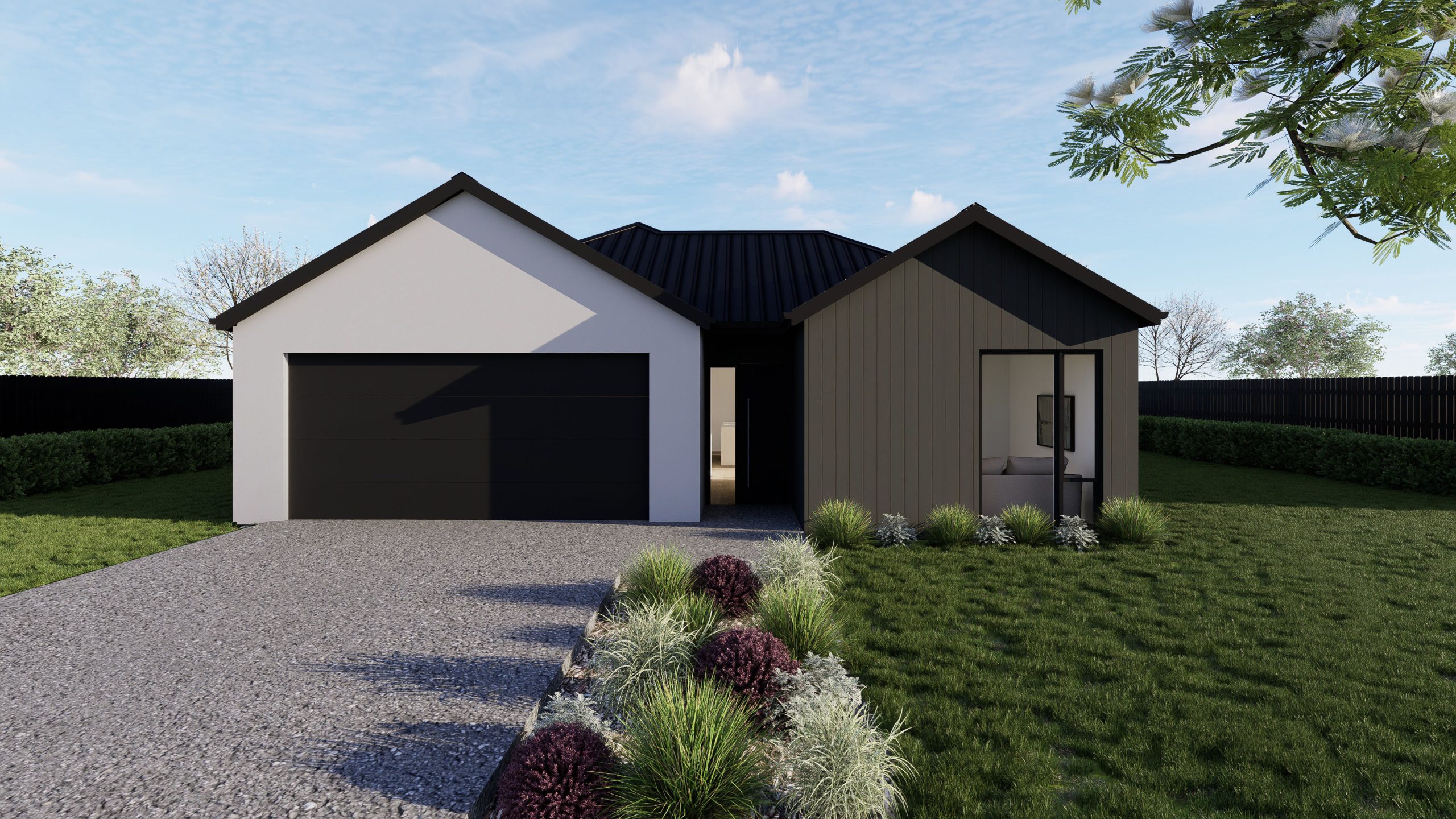 Modern 4 bed home, 2 living in christchurch