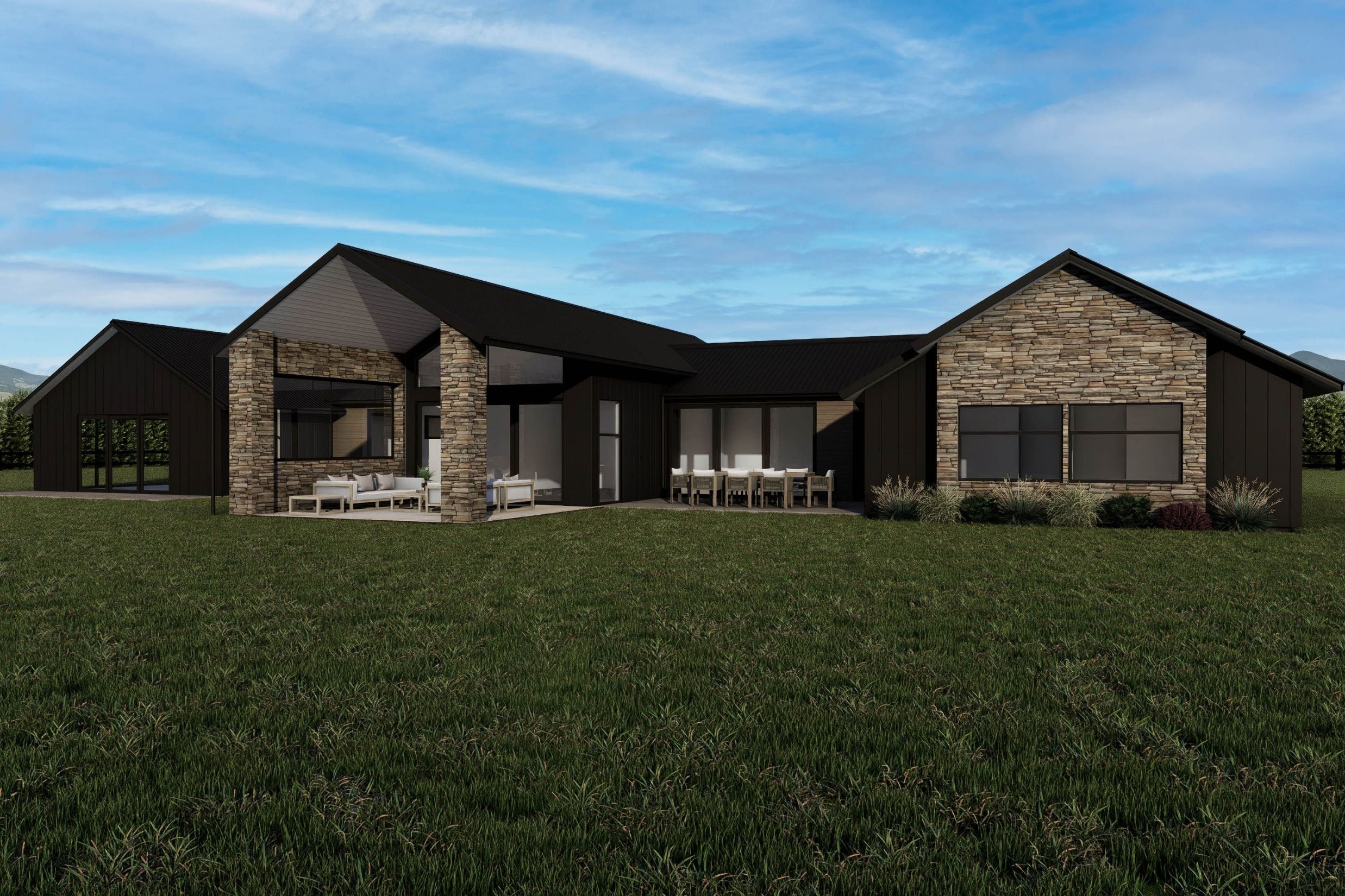 Prebbleton home based off Hallmark Homes Remarkables design