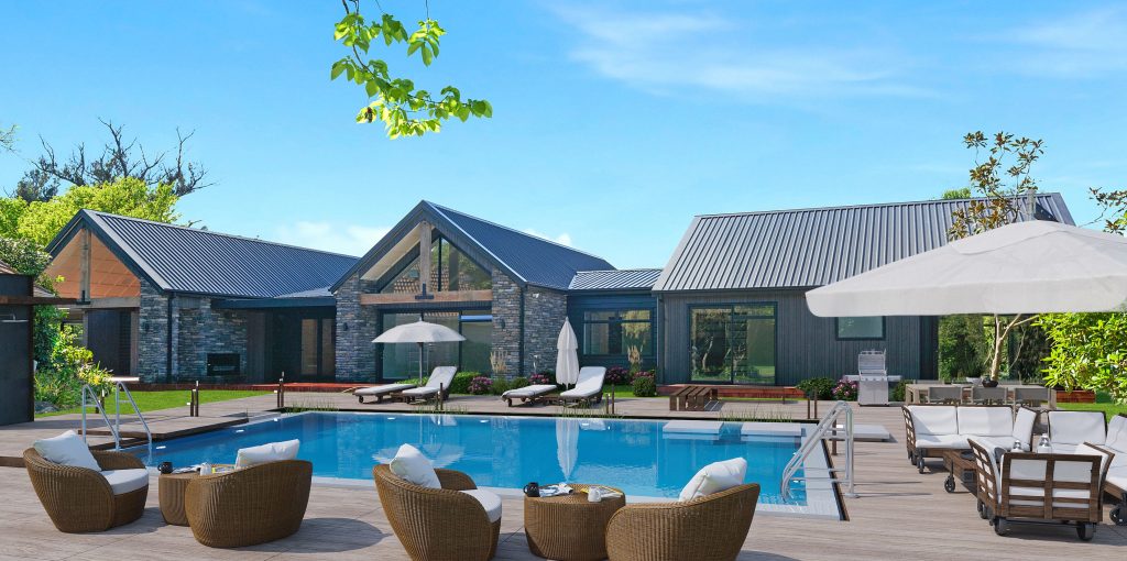 Wanaka handover showcasing architectural building with premium features
