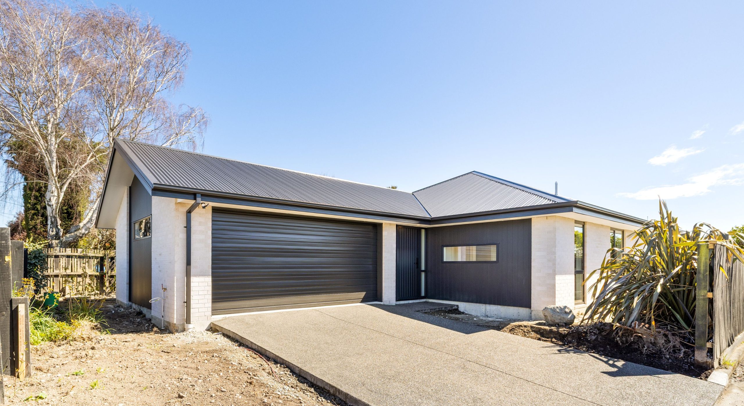 light and dark exterior