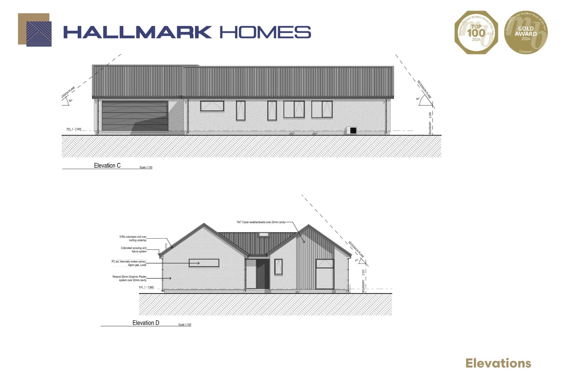 Elevations of house and land package christchurch