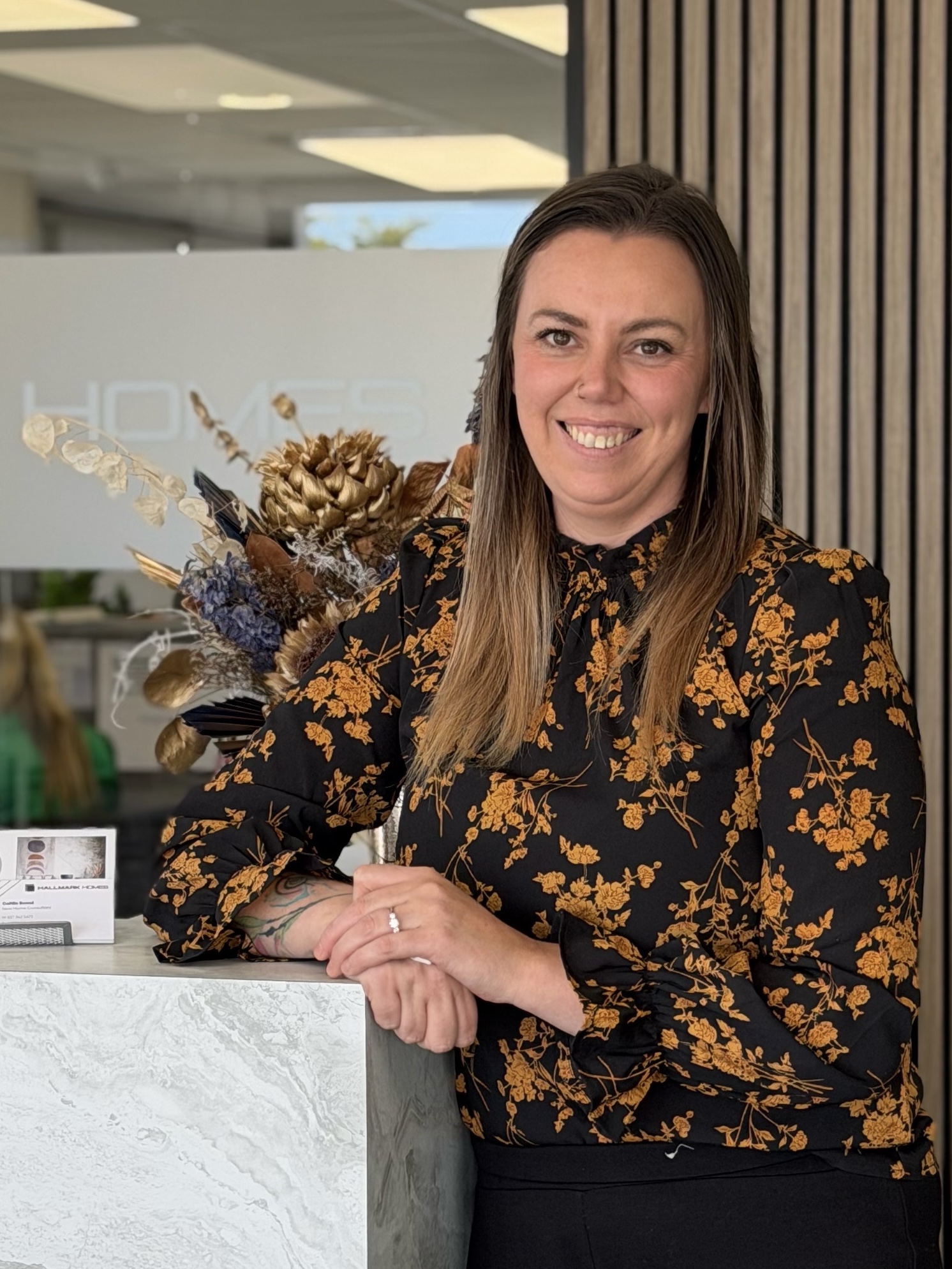 Hallmark Homes sales consultant - Paige