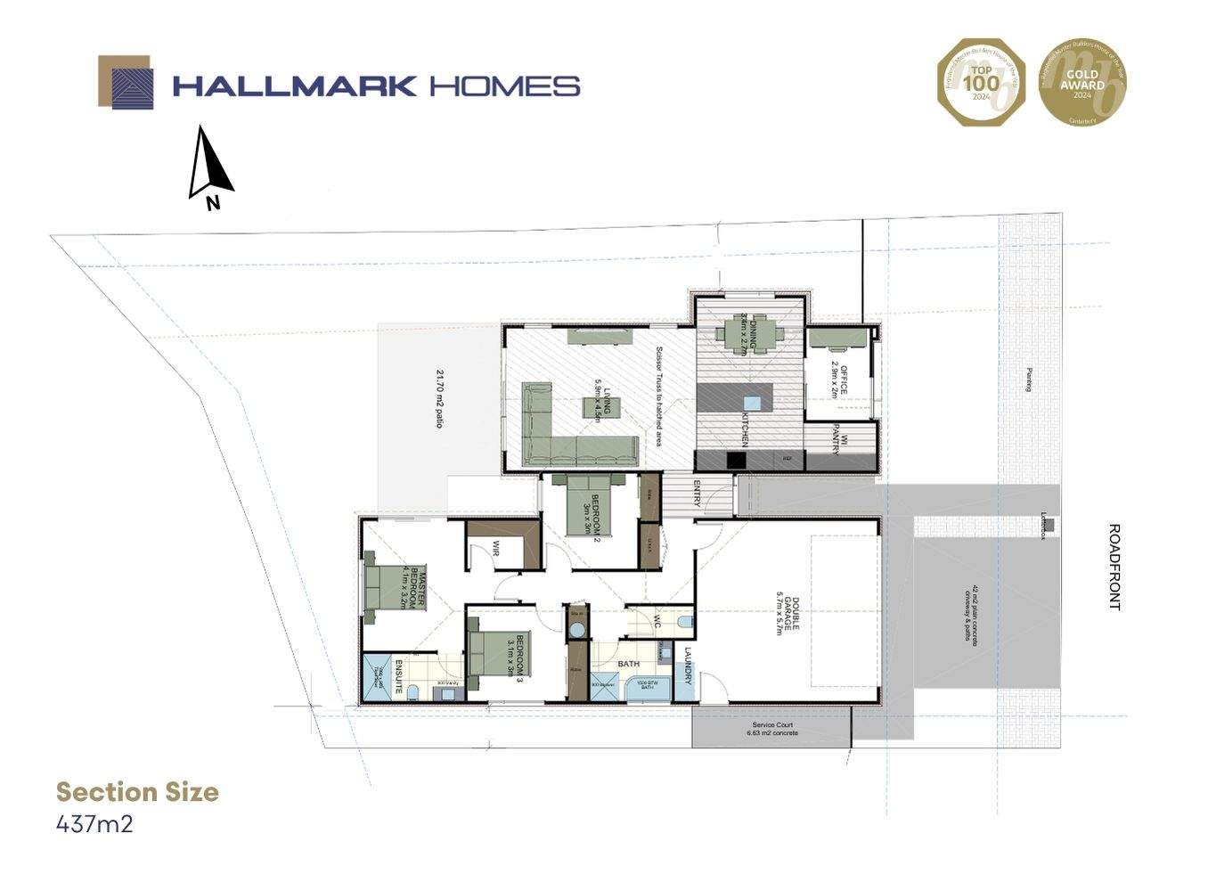 Lot 40 Highsted house and land package