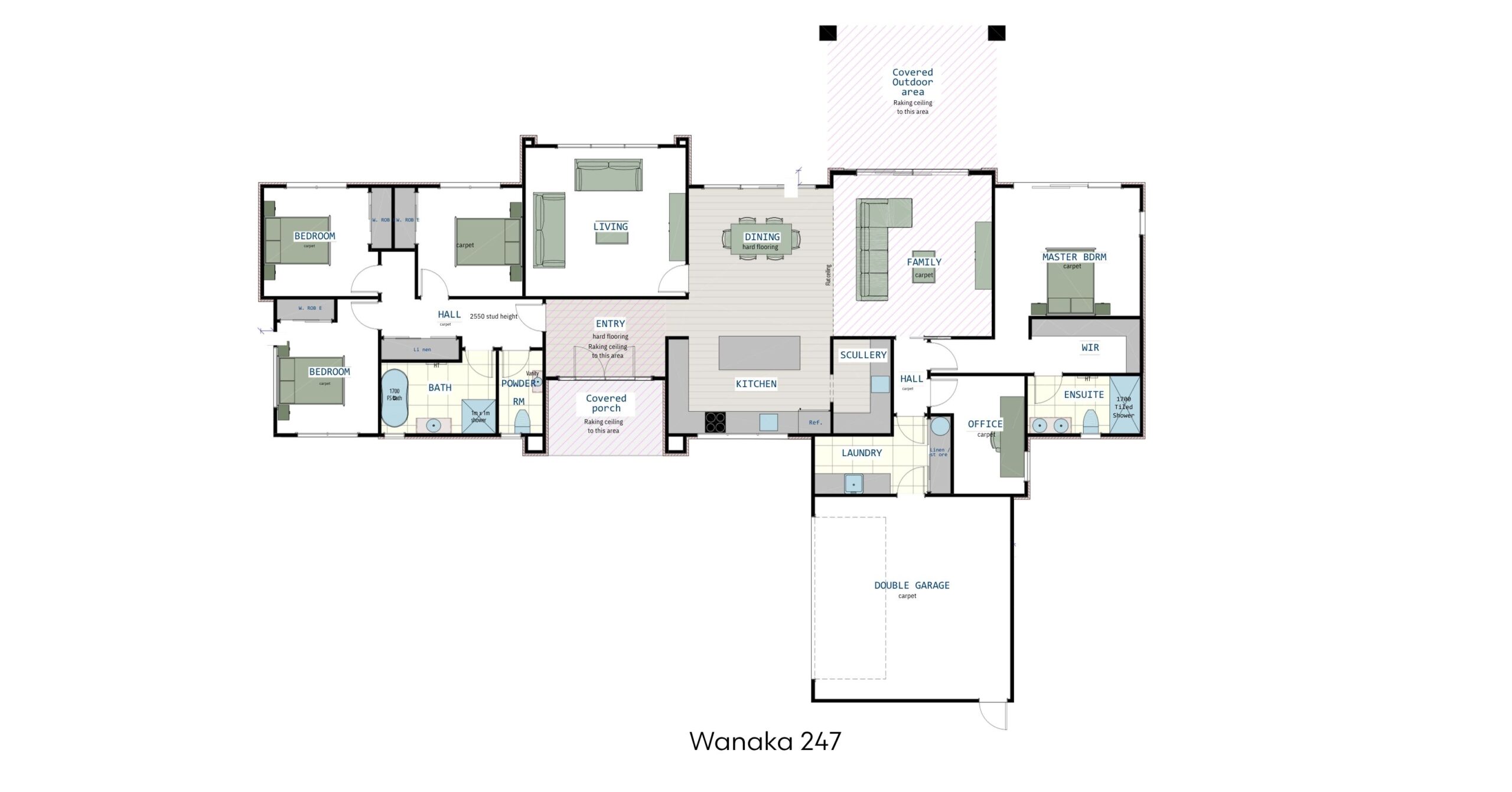 Our most popular plan to date in a smaller version. Think lifestyle block and a home you deserve
