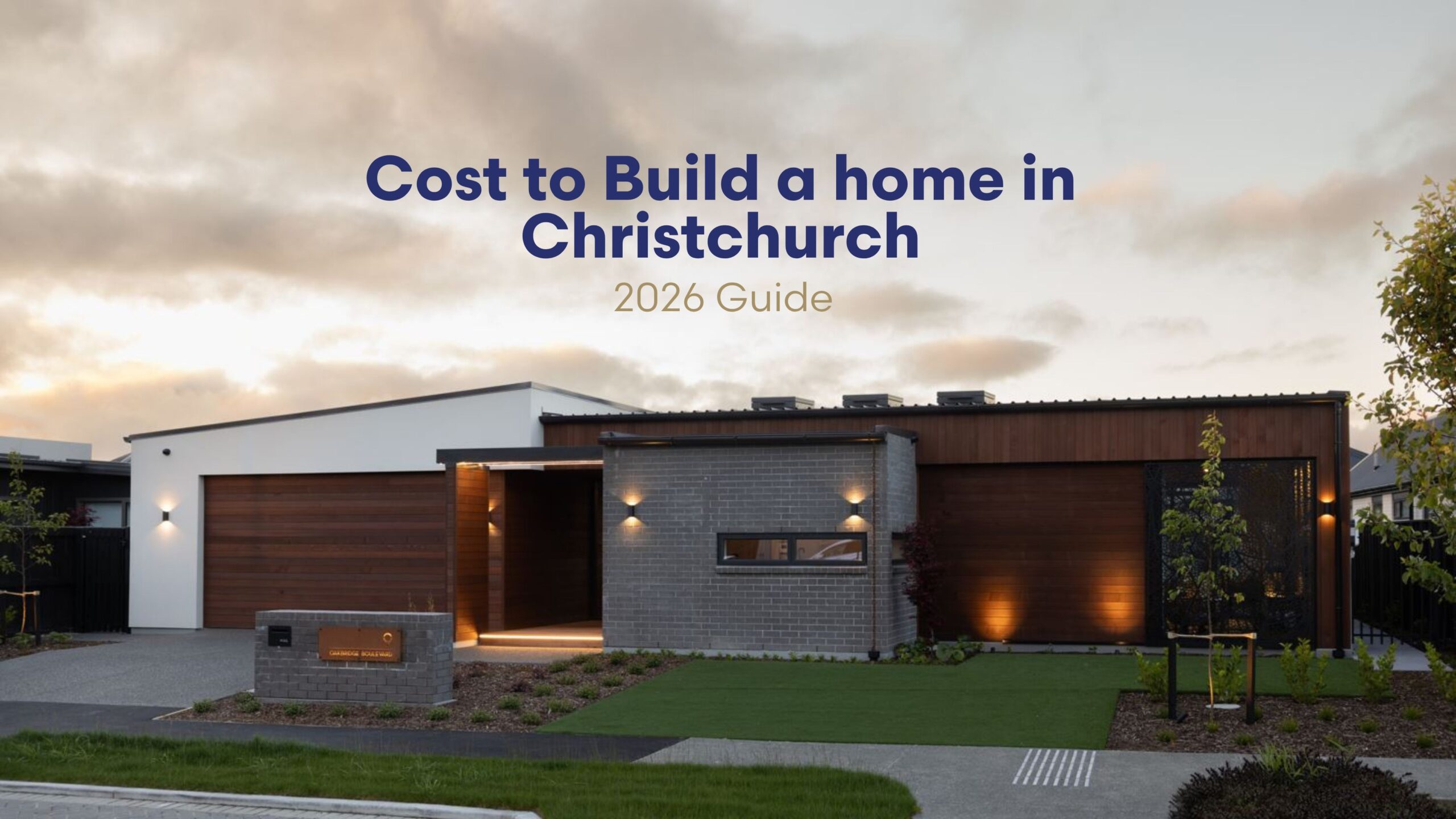 How much does it cost to build in Chch 2026 guide